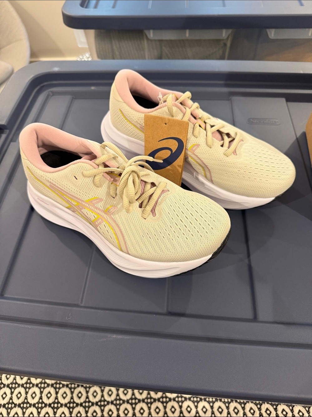 ASICS Women's Light Dust/Morganite Running Sneakers